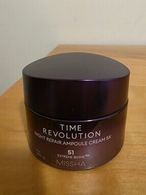 MISSHA Time Revolution Night Repair Ampoule Cream 5X 51 Extreme Biome, 50ml